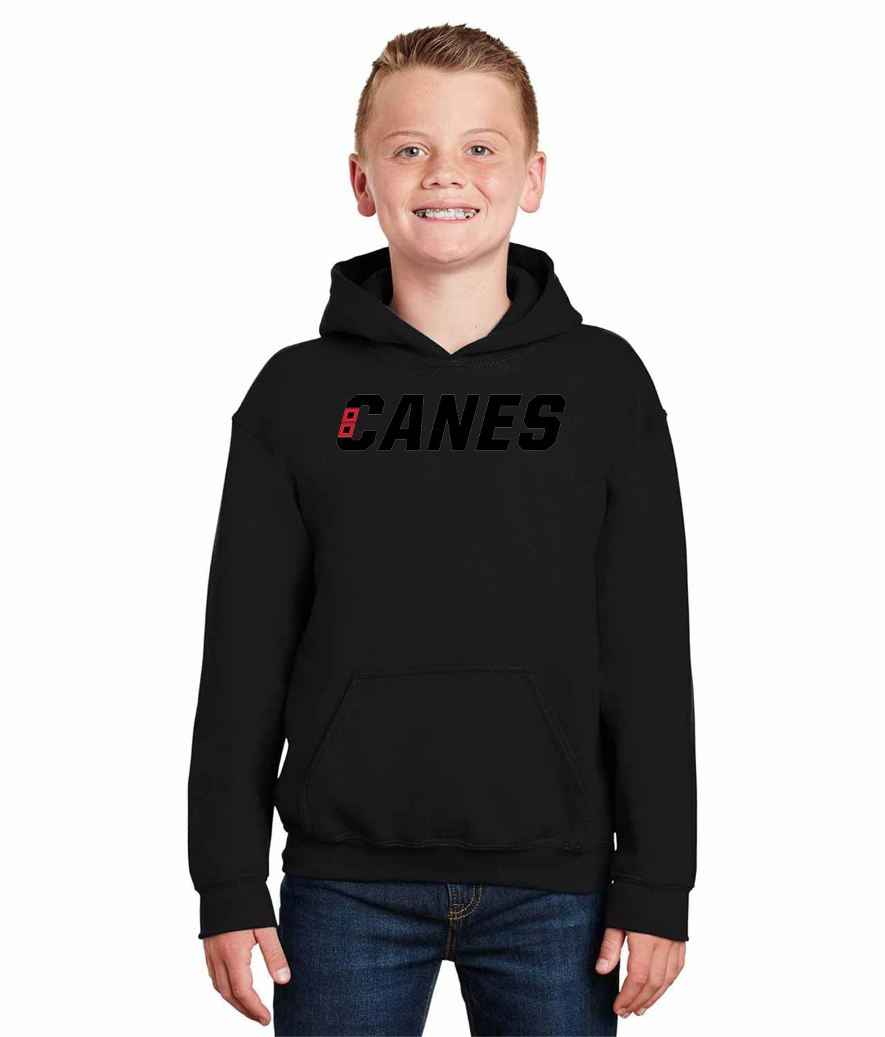 Carolina Hurricanes 2018-2019 Hockey Logo Symbol Emblem Customized Design on Youth Hoodie