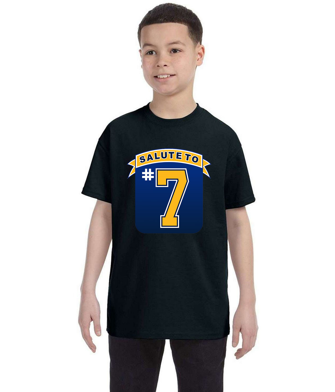 St. Louis Blues Great Blues 7 Players Berenson, Unger, Mullen, Tkachuk Hockey Logo Symbol Emblem Customized Design on Youth T-Shirt Tee