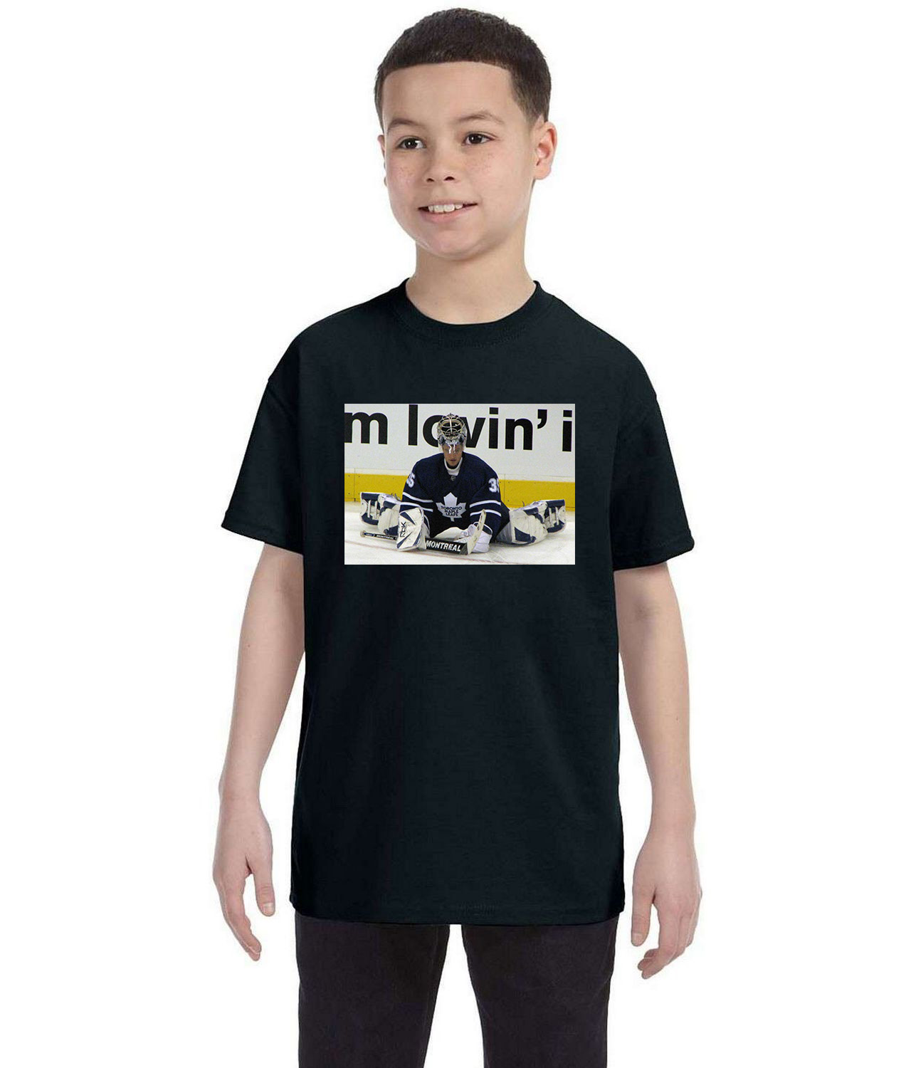 2007-2008 Toronto Maple Leafs Photo Hockey Logo Symbol Emblem Customized Design on Youth T-Shirt Tee