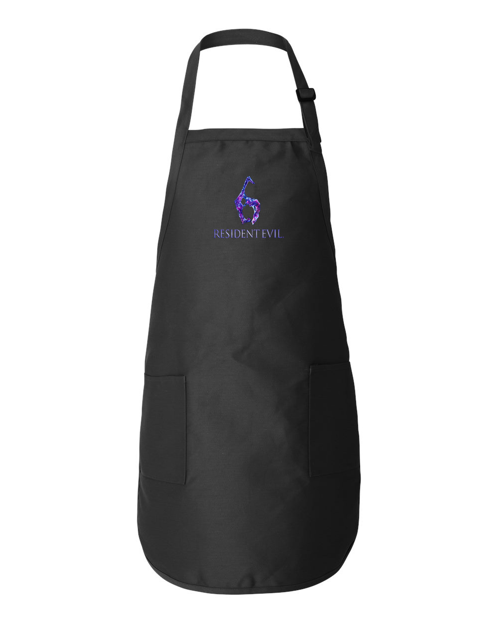 Resident Evil 6 2012 Games Logo Symbol Emblem Customized Design on Full-Length Apron with Pockets