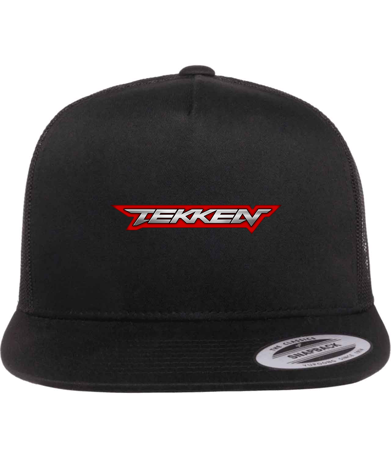 Tekken Symbol Games Logo Symbol Emblem Customized Design on Classic Trucker Cap Hat