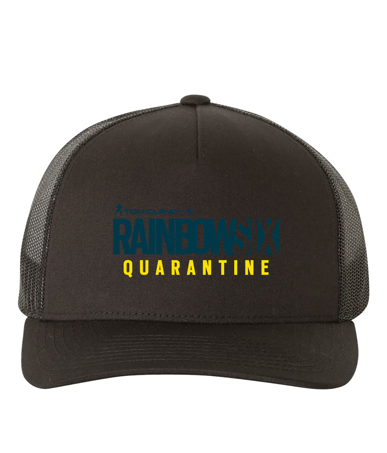 Rainbow Six Quarantine 2021 Games Logo Symbol Emblem Customized Design on Retro Trucker Cap Hat