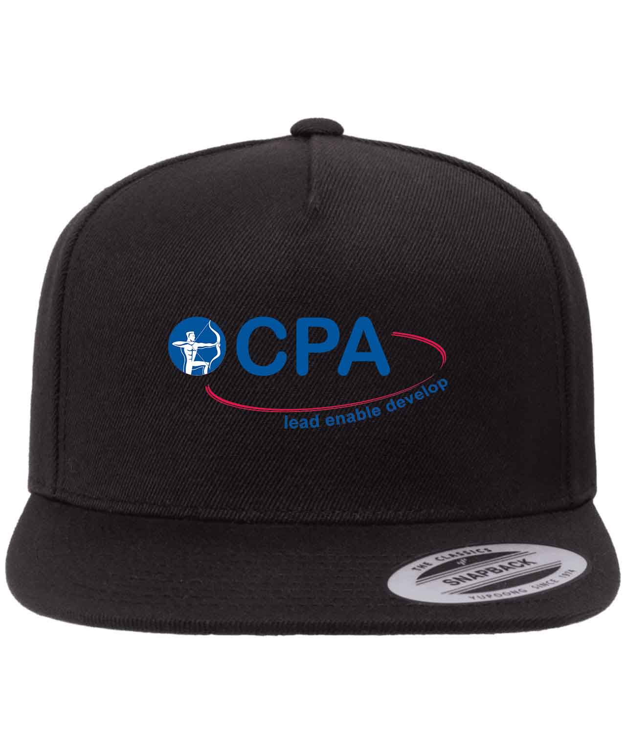 Certified Public Accountants CPA - Lead Enable Develop Logo Customized Design on Wool 5-Panel Cap Hat