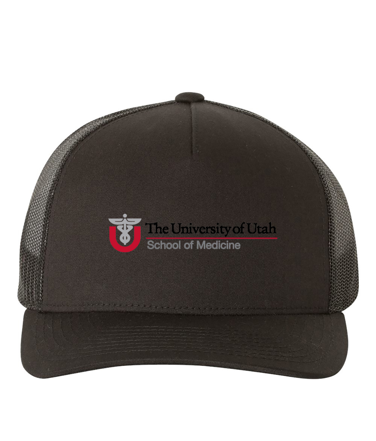 University of Utah School of Medicine Logo Symbol Emblem Customized Design on Retro Trucker Cap Hat