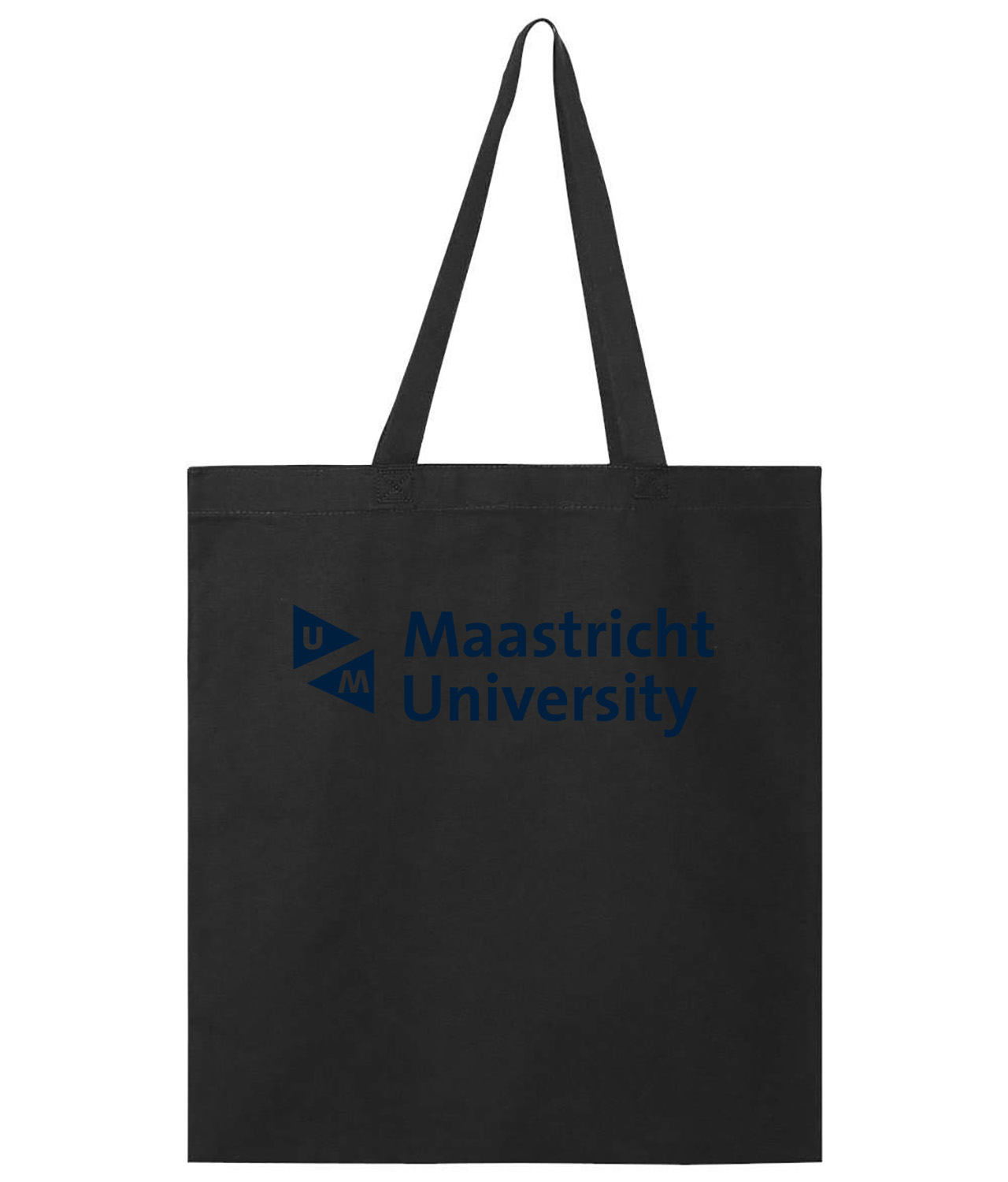Maastricht University Logo Symbol Emblem Customized Design on Promotional Tote Bag
