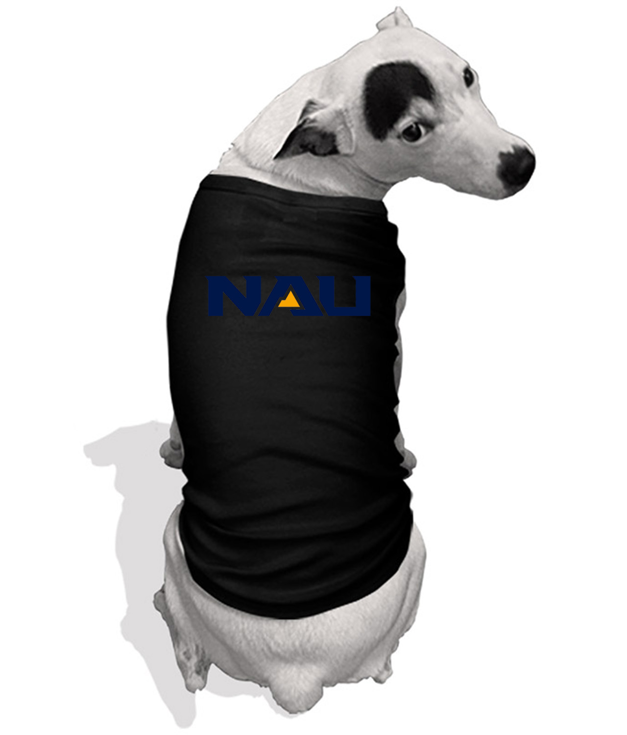 Northern Arizona University Logo Symbol Emblem Customized Design on Doggie Puppy Dog Tank Tshirt