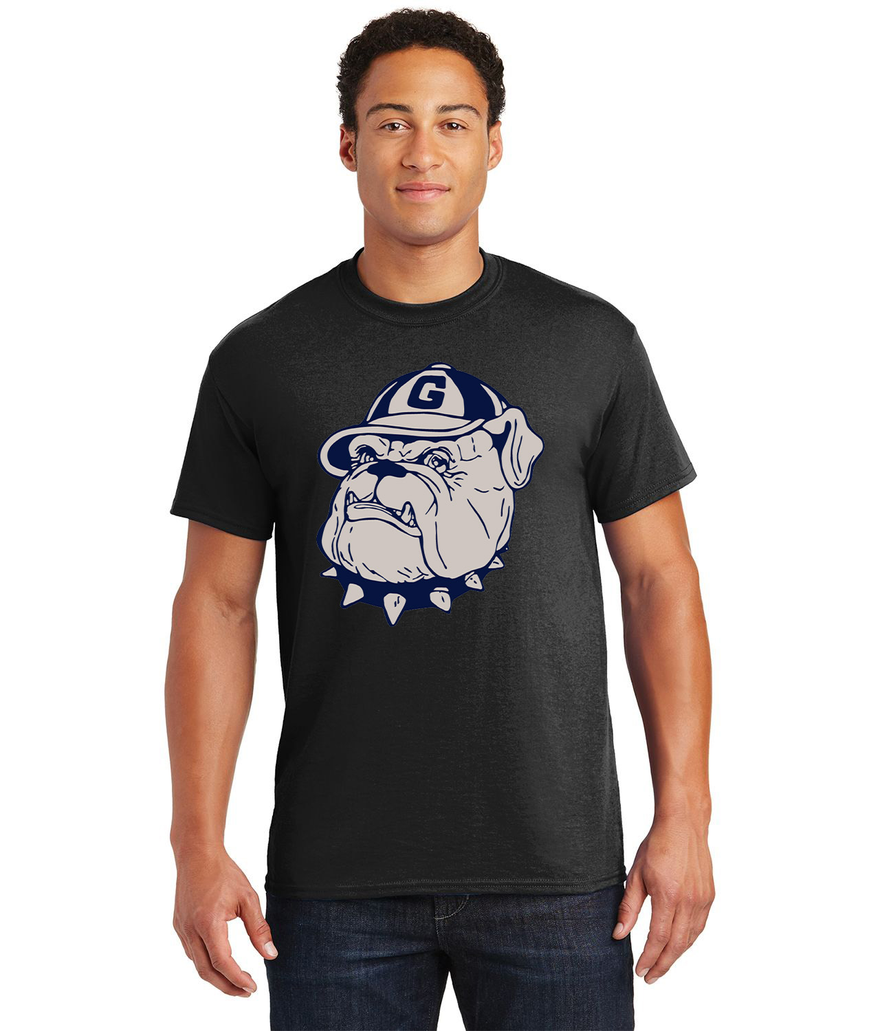 Georgetown University Hoyas baseball Logo Customized Design on Unisex Tshirt Tee
