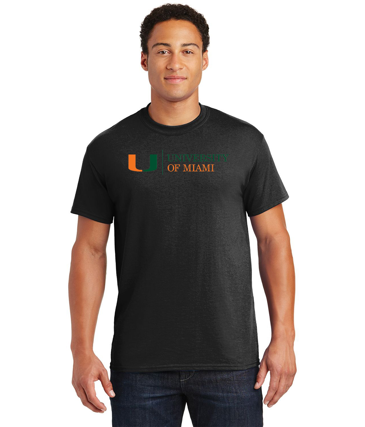 University of Miami Logo Customized Design on Unisex Tshirt Tee
